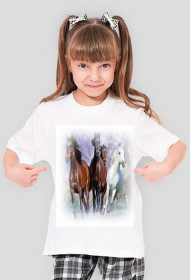 koszulka w konie