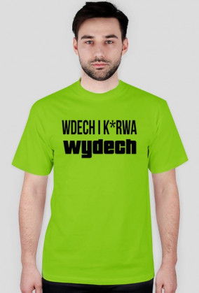 Koszulka męska - Wdech i wydech