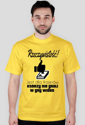 Koszulka męska - Rzeczywistość