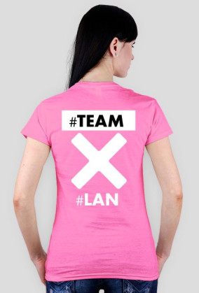 #TEAM LAN [NADRUK PLECY+PRZÓD]