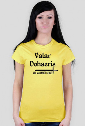 Koszulka damska - Valar Dohaeris