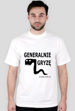 Generalnie gryzę - koszulka męska ryjoo