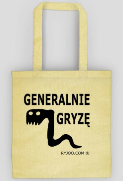 Generalnie gryzę - torba ryjoo