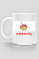 asterix - kubek z tekstem