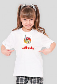 asterix - koszulka dziecięca dla dziewczynki