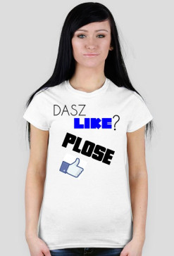 DASZ LIKE PLOSE-T-SHIRT DAMSKI