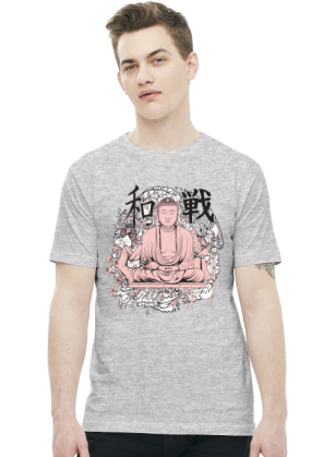 Koszulka męska  - BUDDA - STYLOWAKOSZULA.CUPSELL.PL – KOSZULKI I KUBKI NA PREZENT, NIETYPOWE I SMIESZNE KOSZULKI