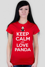 Koszulka - Keep Calm And Love Panda