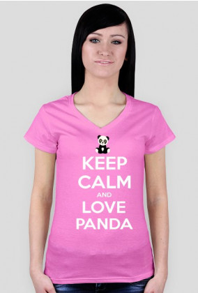 Koszulka - Keep Calm And Love Panda