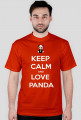 Koszulka - Keep Calm And Love Panda