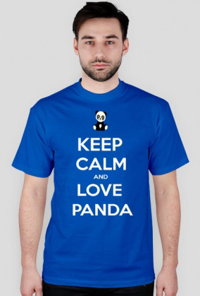 Koszulka - Keep Calm And Love Panda
