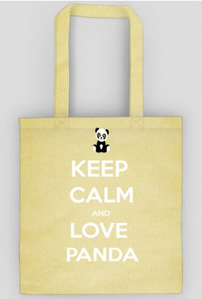 Torba - Keep Calm And Love Panda