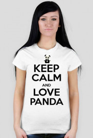 Koszulka - Keep Calm And Love Panda