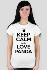 Koszulka - Keep Calm And Love Panda