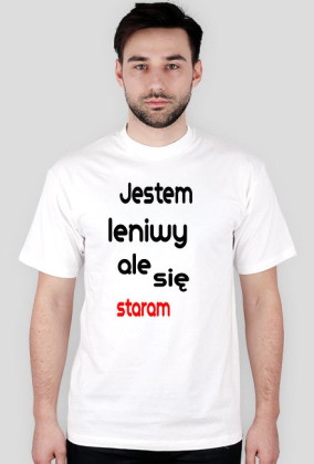 Jestem leniwy..