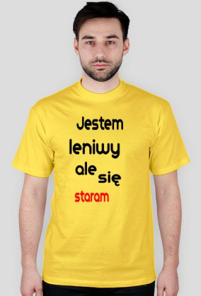 Jestem leniwy..