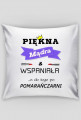 Poduszka - Osoba która słuchała pomarańczarni