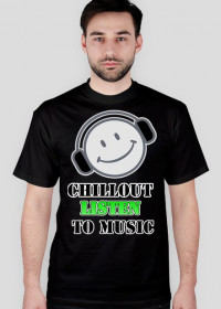 Chillout listen to music! czarna