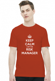 KEEP CALM Risk Manager czerwona