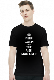 KEEP CALM The Risk Manager czarna