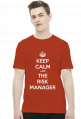 KEEP CALM The Risk Manager (czerwona)