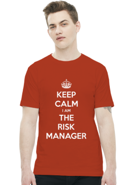 KEEP CALM The Risk Manager (czerwona)