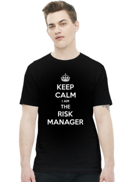 KEEP CALM The Risk Manager (czarna)