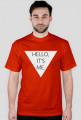 Męski t-shirt HELLO IT'S ME