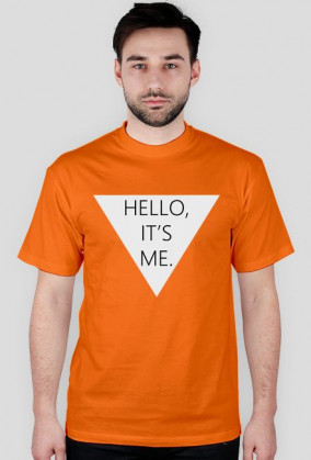 Męski t-shirt HELLO IT'S ME