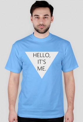 Męski t-shirt HELLO IT'S ME