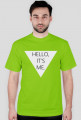 Męski t-shirt HELLO IT'S ME