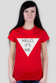 Damski t-shirt HELLO IT'S ME