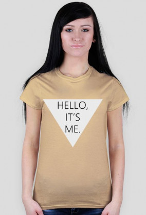 Damski t-shirt HELLO IT'S ME