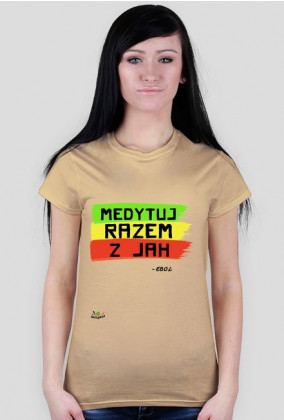 T- shirt Medytuj razem z Jah