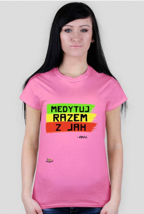 T- shirt Medytuj razem z Jah
