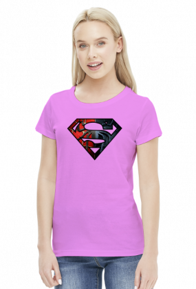 Spiderman - Różowy T-Shirt