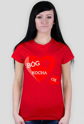 KOSZULKA - BÓG CIĘ KOCHA