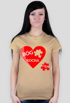 KOSZULKA - BÓG CIĘ KOCHA