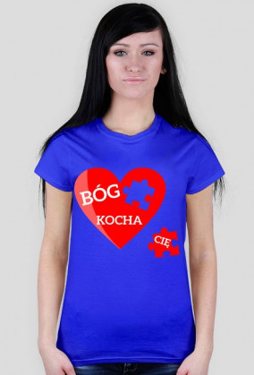 KOSZULKA - BÓG CIĘ KOCHA