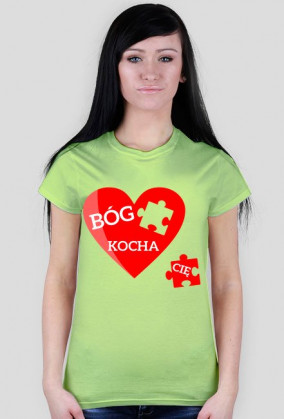 KOSZULKA - BÓG CIĘ KOCHA