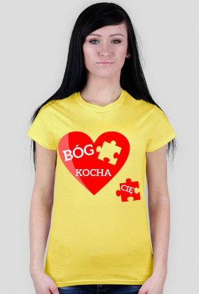 KOSZULKA - BÓG CIĘ KOCHA