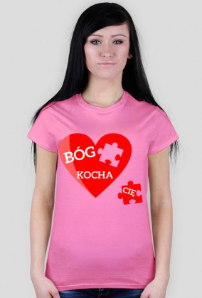 KOSZULKA - BÓG CIĘ KOCHA
