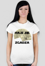 Hajs się zgadza - dolar damska