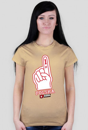 Koszulka damska - Polska. Pada