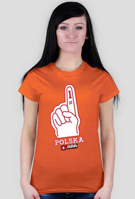 Koszulka damska - Polska. Pada