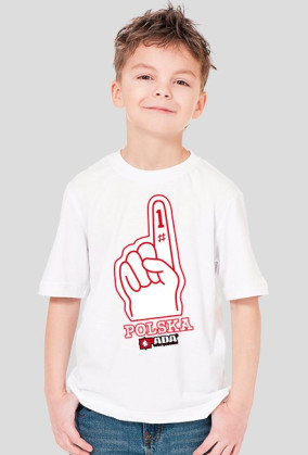 Koszulka dla chłopca - Polska. Pada