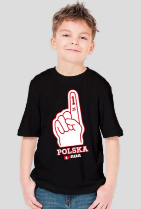 Koszulka dla chłopca - Polska. Pada