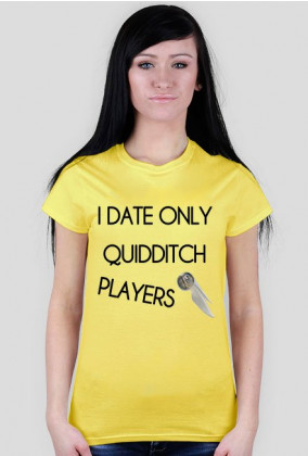 I date only Quidditch players biała