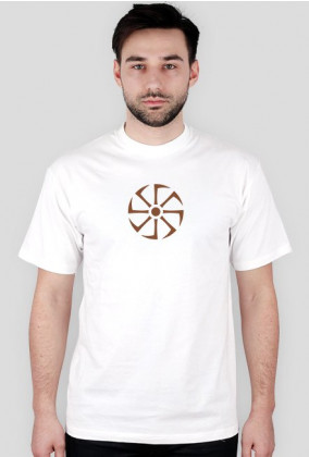 T-shirt słowiański kołowrót, męski 1