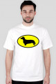 Koszulka męska Jamnik Batman